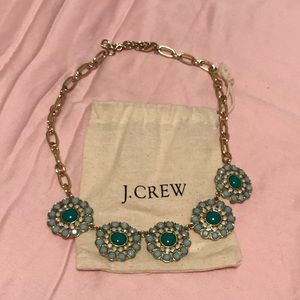 JCrew statement necklace - teal